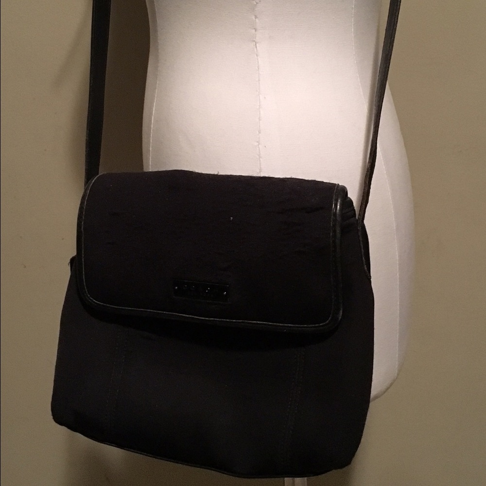 COPY - Vintage Leather-trimmed Authentic Coach Ha…